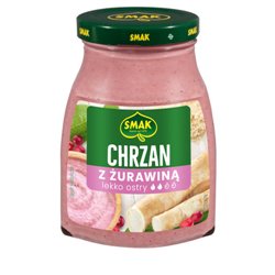 SMAK CHRZAN Z ŻURAWINĄ 175g