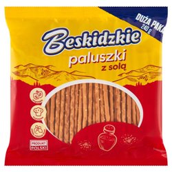 AKSAM PALUSZKI BESKIDZKIE Z SOLĄ 240g