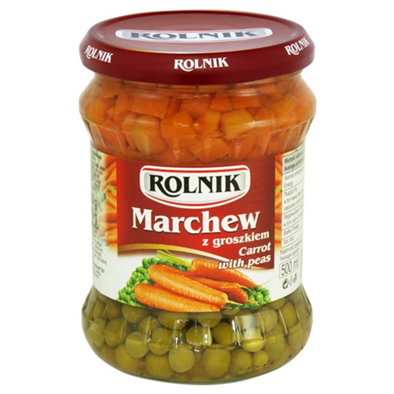 ROLNIK MIESZANKA MARCHEW GROSZEK 276/460g