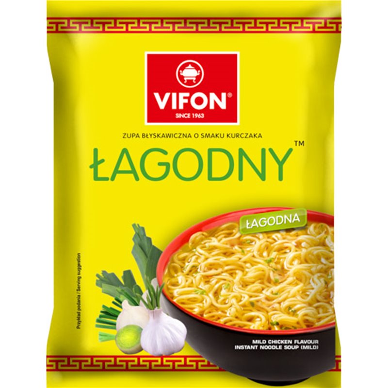 VIFON ZUPA BŁYSKAWICZNA KURCZAK ŁAGODNY 70g