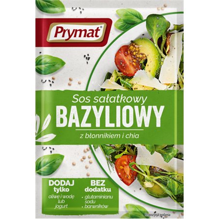 PRYMAT SOS SAŁATKOWY BAZYLIOWY 9g