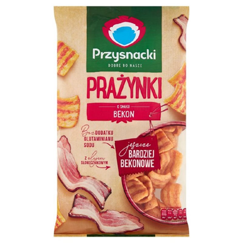 PRZYSNACKI PRAŻYNKI BEKONOWE 120g
