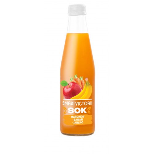 CYMES SOK VICTORII MARCHEW BANAN JABŁKO 250ml