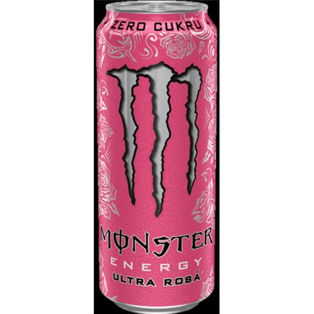 MONSTER ENERGY DRINK ULTRA ROSA BEZ CUKRU 500ML