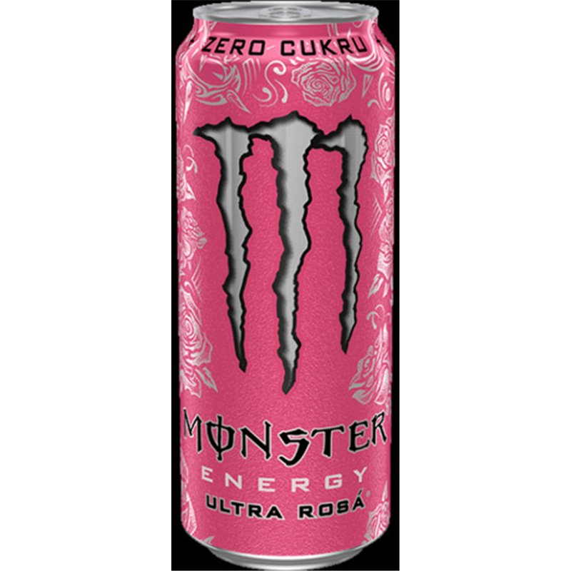 MONSTER ENERGY DRINK ULTRA ROSA BEZ CUKRU 500ML