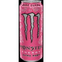 MONSTER ENERGY DRINK ULTRA ROSA BEZ CUKRU 500ML