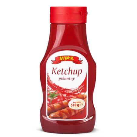 M&K KETCHUP TRADYCYJNY PIKANTNY 510g