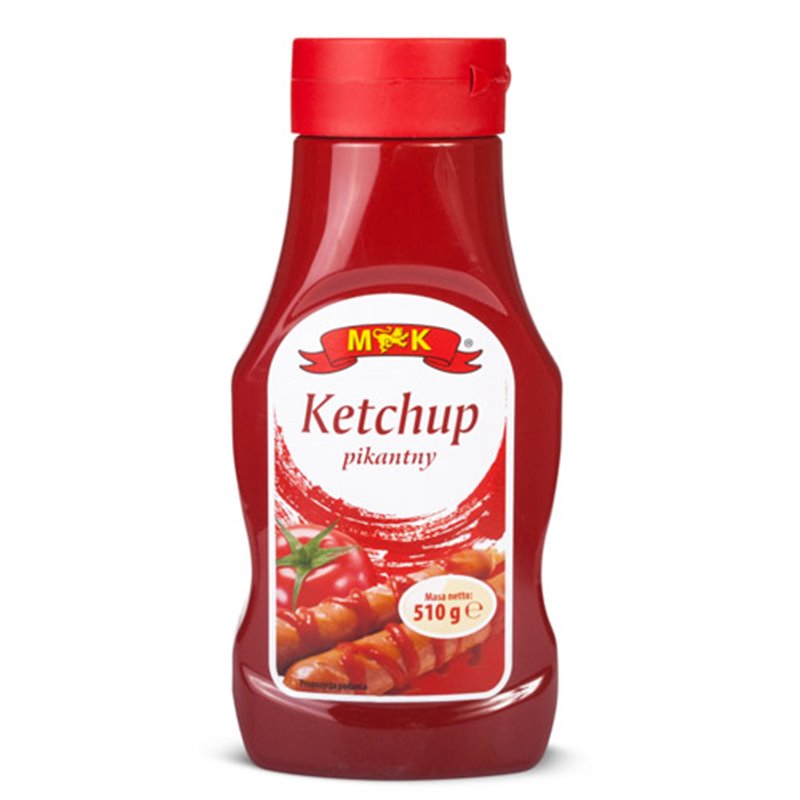 M&K KETCHUP TRADYCYJNY PIKANTNY 510g