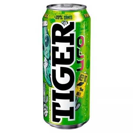 MASPEX NAPÓJ TIGER ENERGETYCZNY UFO KAKTUS 500ml