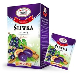 MALWA HERBATA EXCLUSIVE ŚLIWKA Z ARONIA 20x2g 40g