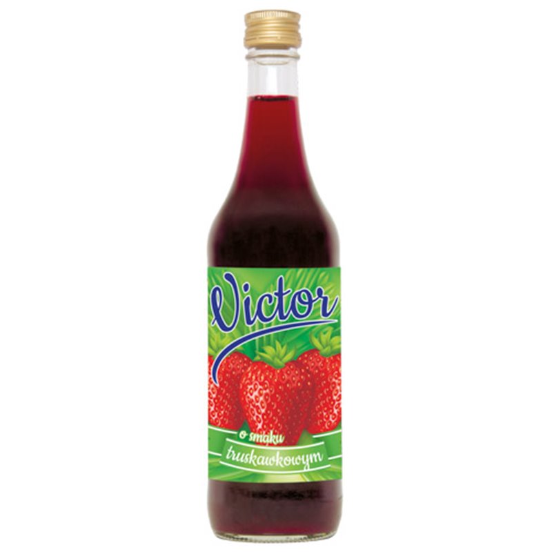 VICTOR SYROP TRUSKAWKA 500ML
