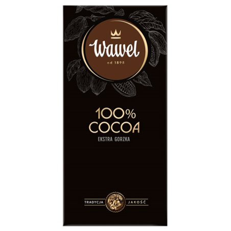 WAWEL CZEKOLADA PREMIUM 100% KAKAO GORZKA 80g