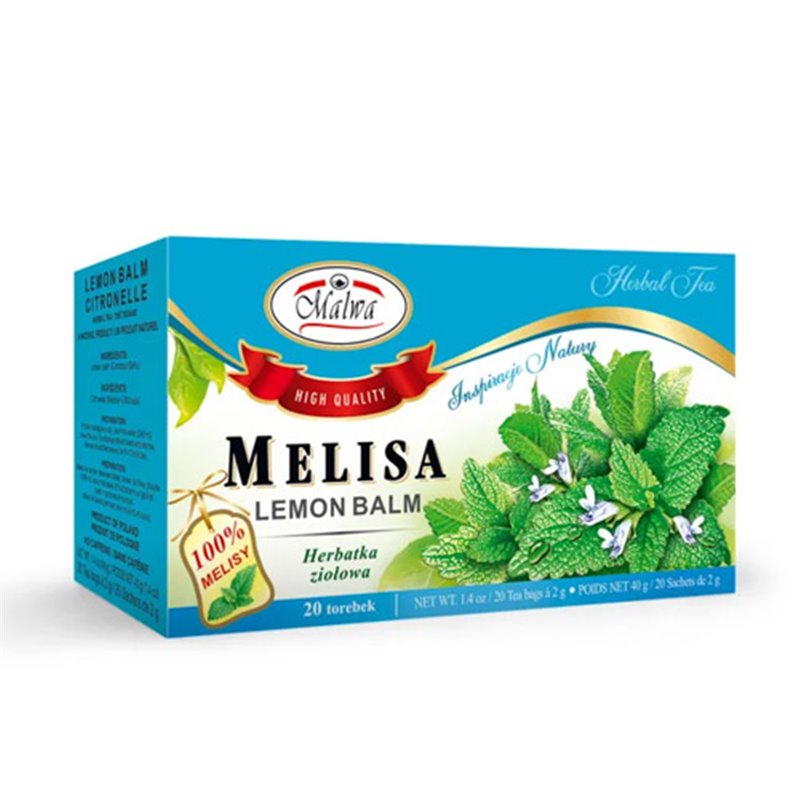 MALWA HERBATA ZIOŁOWA MELISA 20x2g 40g
