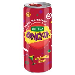 HELLENA NAPÓJ ORANŻADA +20% SOKU PUSZKA CZERWONA 250ml