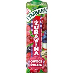 TYMBARK NAPÓJ OWOCE ŚWIATA ŻURAWINA 1L