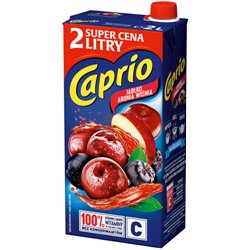CAPRIO NEKTAR JABŁKO ARONIA WIŚNIA NEW 2L