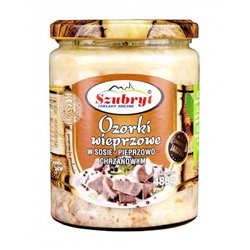SZUBRYT DANIE OZORKI W SOSIE CHRZANOWYM 480g