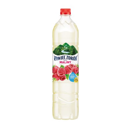 ŻYWIEC ZDRÓJ WODA N/GAZ 20% SOKU MALINA 1,2L