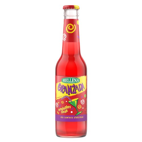 HELLENA NAPÓJ ORANŻADA SZKŁO CZERWONA +20% SOKU 275ml