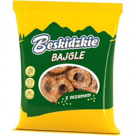 AKSAM OBARZANKI BAJGLE BESKIDZKIE Z SEZAMEM 200g