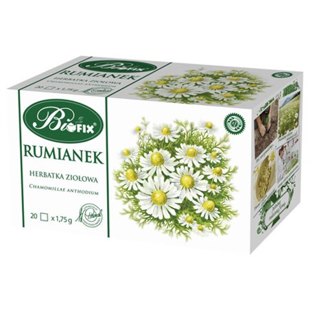 BIFIX HERBATA ZIOŁOWA RUMIANEK 20x1,75g 35g