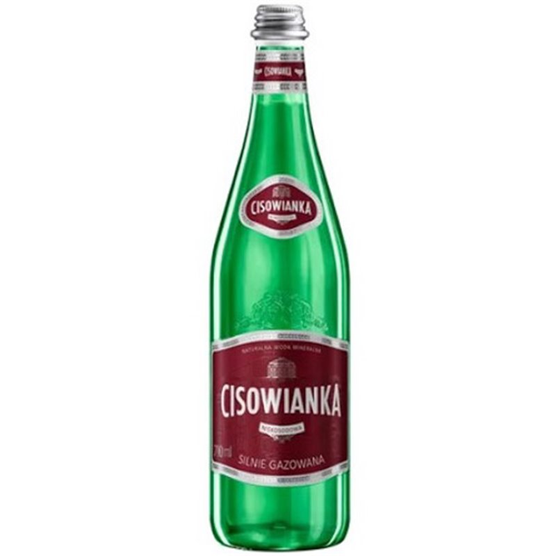 CISOWIANKA WODA GAZOWANA NALECZOW PLAS 700ml