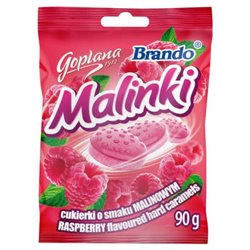 GOPLANA LANDRYNKI BRANDO MALINOWE 90g