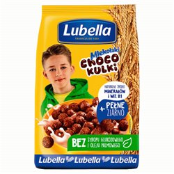 LUBELLA PŁATKI ŚNIADANIOWE CHOCO KULKI 500G