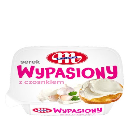 MLEKOVITA SEREK WYPASIONY Z CZOSNKIEM 125g