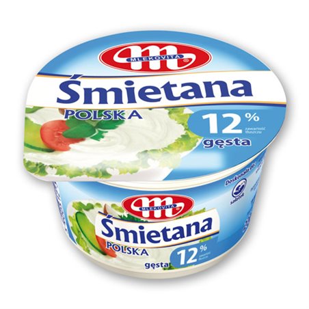 MLEKOVITA ŚMIETANA POLSKA 12% 200g