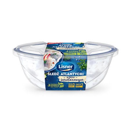 LISNER FILETY ŚLEDZIOWE W ŚMIETANIE 280g