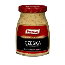 PRYMAT MUSZTARDA CZESKA 180g