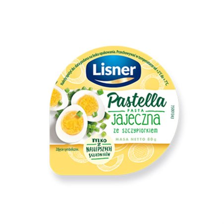LISNER PASTELLA JAJECZNA 80g