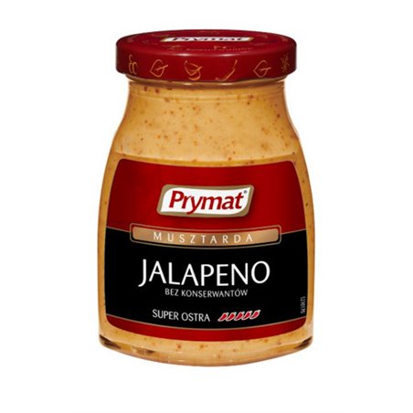 PRYMAT MUSZTARDA JALAPENO 180g