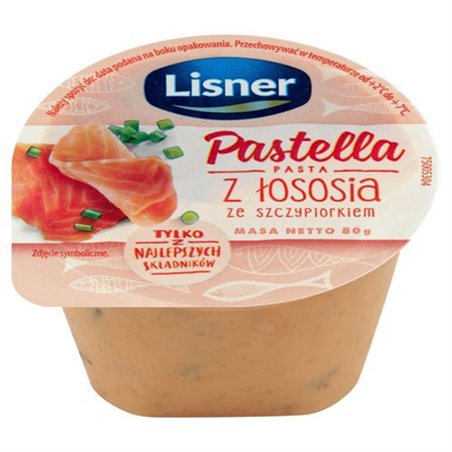 LISNER PASTELLA ŁOSOSIOWA Z SZCZYPIORKIEM 80g