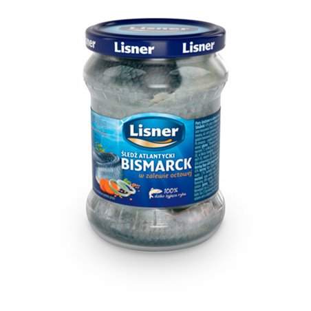 LISNER FILETY ŚLEDZIOWE BISMARK 400g