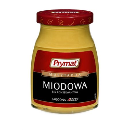 PRYMAT MUSZTARDA MIODOWA 185g