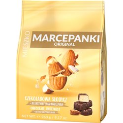 MIESZKO CZEKOLADKI MARCEPAN 260g