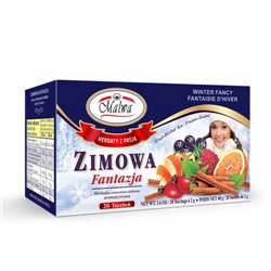 MALWA HERBATA ZIMOWA FANTAZJA 20x2g 40g