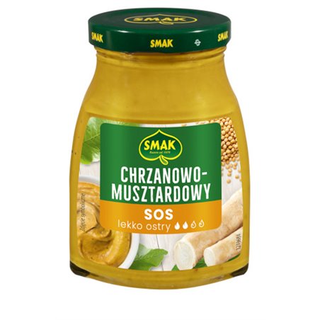 PRYMAT SOS SMAK CHRZANOW MUSZTARDOWY 175g