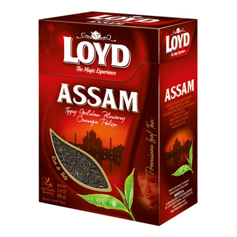 MOKATE HERBATA LOYD LIŚĆ ASSAM 80g