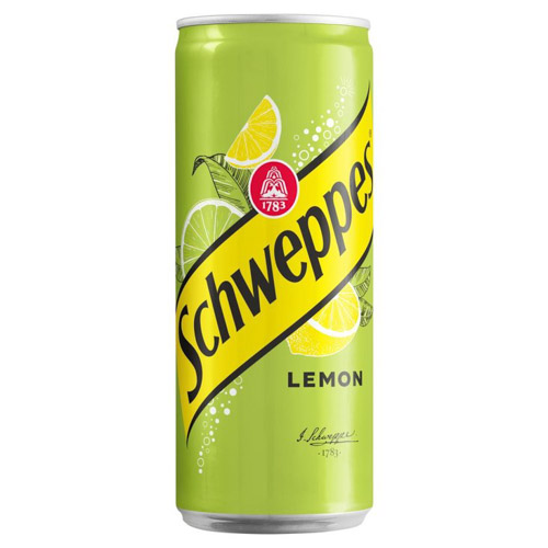 SCHWEPPES NAPÓJ LEMON PUSZKA 330ml