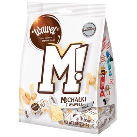 WAWEL BOMBONIERKA MICHAŁKI BIAŁE 245g