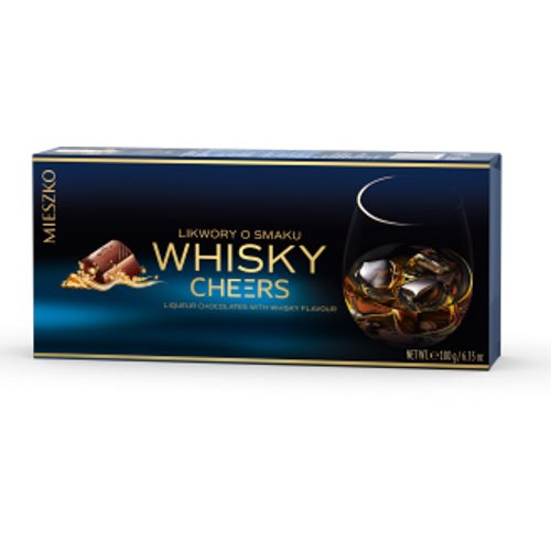 MIESZKO BOMBONIERKA LIKWORKI WHISKY 180g