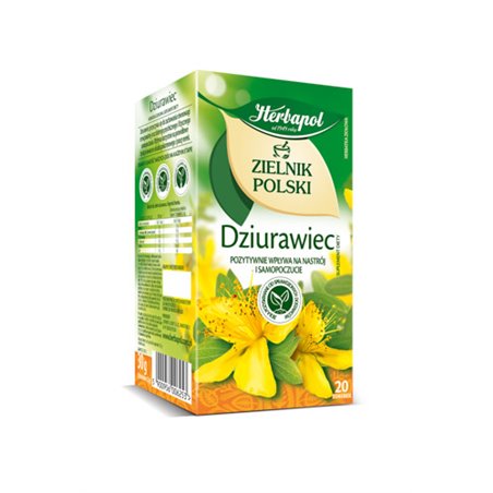 HERBAPOL HERBATA ZIOŁOWA DZIURAWIEC 20x2g 40g