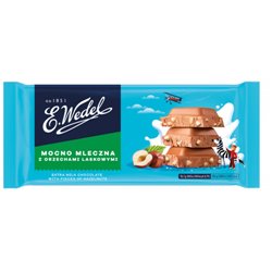 WEDEL CZEKOLADA MLECZNA Z ORZECHAMI LASKOWYMI 80g