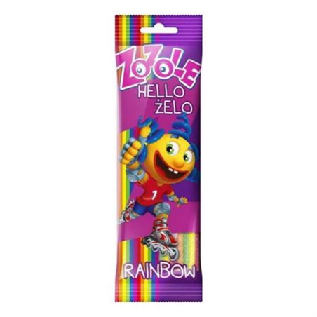MIESZKO ŻELKI ZOZOLE TĘCZOWE KWAŚNE 75g