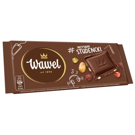 WAWEL CZEKOLADA PRZYSMAK STUDENCKI 80g