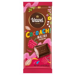 WAWEL CZEKOLADA COCOACH Z MALINAMI 86g