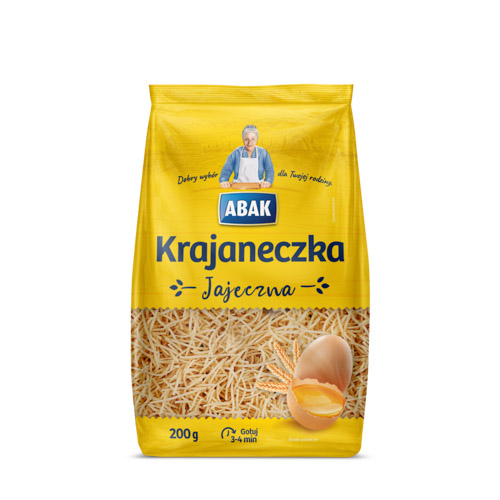 ABAK MAKARON KRAJANKA JAJECZNA SIANKO 200g